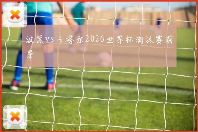 波黑vs卡塔尔2026世界杯淘汰赛前景