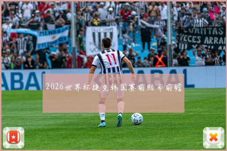 2026世界杯捷克韩国赛前赔率前瞻